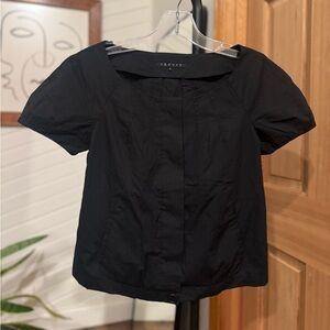 Theory Women's Elegant Black Blouse